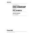 SONY DXC-D30P VOLUME 2 Instrukcja Serwisowa