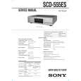 SONY SCD555ES Instrukcja Serwisowa