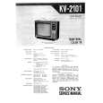 SONY KV2101 Instrukcja Serwisowa