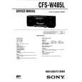 SONY CFS-W485L Instrukcja Serwisowa