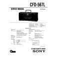 SONY CFD567L Instrukcja Serwisowa