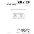 SONY SEN711CD Instrukcja Serwisowa