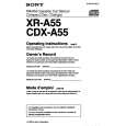 SONY XR-A55 Instrukcja Obsługi