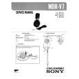 SONY MDRV7 Instrukcja Serwisowa