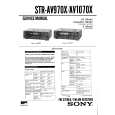 SONY STR-AV1070X Instrukcja Serwisowa