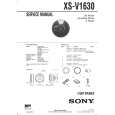 SONY XSV1630 Instrukcja Serwisowa