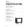 SONY PVM1271Q Instrukcja Obsługi