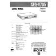SONY SEQV705 Instrukcja Serwisowa