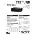 SONY STR-D711 Instrukcja Obsługi