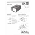 SONY VCR-4 Instrukcja Serwisowa