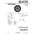 SONY XS-A1724 Instrukcja Serwisowa