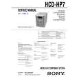 SONY HCD-HP7 Instrukcja Serwisowa