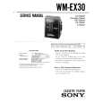 SONY WMEX30 Instrukcja Serwisowa