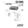 SONY SEQH4800 Instrukcja Serwisowa