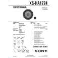 SONY XS-HA1724 Instrukcja Serwisowa