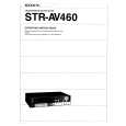 SONY STR-AV460 Instrukcja Obsługi