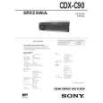 SONY CDX-C90 Instrukcja Obsługi