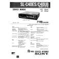 SONY SLC40ES/UB Instrukcja Serwisowa