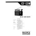 SONY ICF-S5W Instrukcja Serwisowa