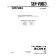 SONY SEN-V50CD Instrukcja Serwisowa