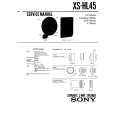 SONY XSHL45 Instrukcja Serwisowa