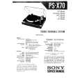 SONY PS-X70 Instrukcja Serwisowa