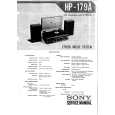 SONY HP-179A Instrukcja Serwisowa