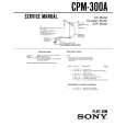 SONY CPM-300A Instrukcja Serwisowa