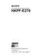 SONY HKPF-E270 Instrukcja Serwisowa