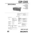 SONY CDP-CX55 Instrukcja Serwisowa