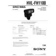 SONY HVLFH1100 Instrukcja Serwisowa