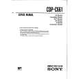 SONY CDPC661 Instrukcja Serwisowa
