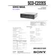 SONY SCDC222ES Instrukcja Serwisowa