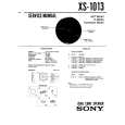 SONY XS-1013 Instrukcja Serwisowa