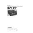 SONY BVW50P VOLUME 2 Instrukcja Serwisowa