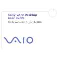 SONY PCV-RS212 VAIO Instrukcja Obsługi