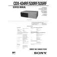 SONY CDX-530RF Instrukcja Obsługi