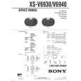 SONY XSV6940 Instrukcja Serwisowa