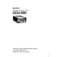 SONY CCU350 Instrukcja Obsługi