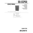 SONY SSCCP33 Instrukcja Serwisowa