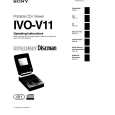 SONY IVO-V11 Instrukcja Obsługi