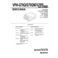 SONY VPH-G70Q Instrukcja Serwisowa