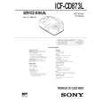 SONY ICFCD873L Instrukcja Serwisowa