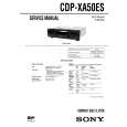 SONY CDPXA50ES Instrukcja Serwisowa