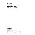 SONY HKPF-102 Instrukcja Serwisowa