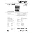 SONY HCDVX3A Instrukcja Serwisowa