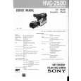 SONY HVC2500 Instrukcja Serwisowa