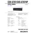SONY CDX-GT07 Instrukcja Serwisowa