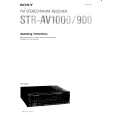 SONY STR-AV900 Instrukcja Obsługi