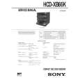 SONY HCDXB66K Instrukcja Serwisowa